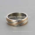 Einzigartige koreanische Art Rose Gold Unisex Paar Ring Designs, Liebe Ring für Paare